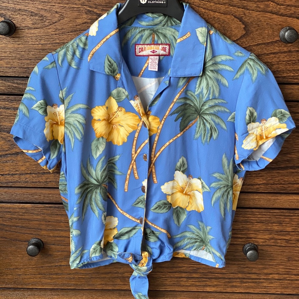 Caribbean joe shirt size small